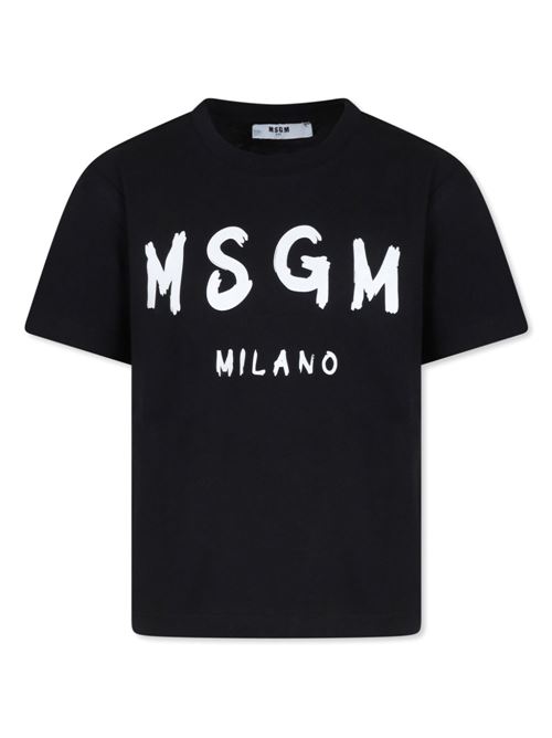 T-shirt bambino maniche corte MSGM KIDS | F4MSJUTH290110